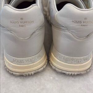 Louis Vuitton White Sneakers with Chunky Silhouette